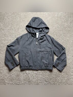 COS Tailored Wool Hooded Jacket